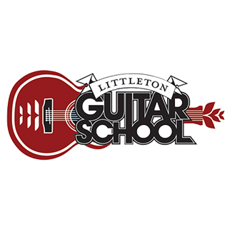 Littleton Guitar School logo and link to their site